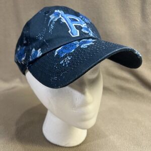 Rare Pittsburgh Pirates MLB Fan Favorite Navy Blue Floral Adjustable‎ Hat